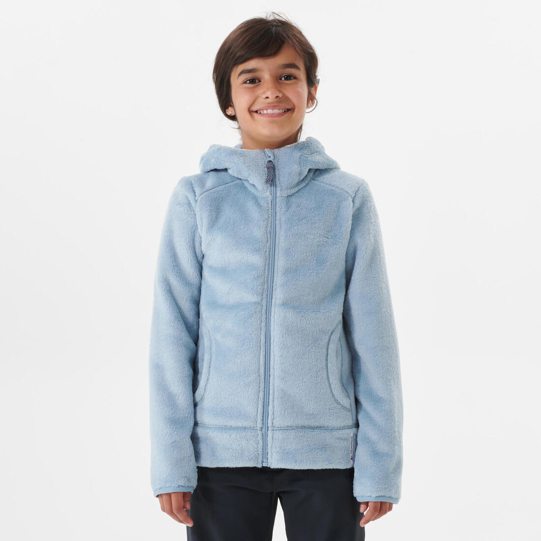 Kids’ Warm Hiking Fleece Jacket - MH500 Aged 7-15