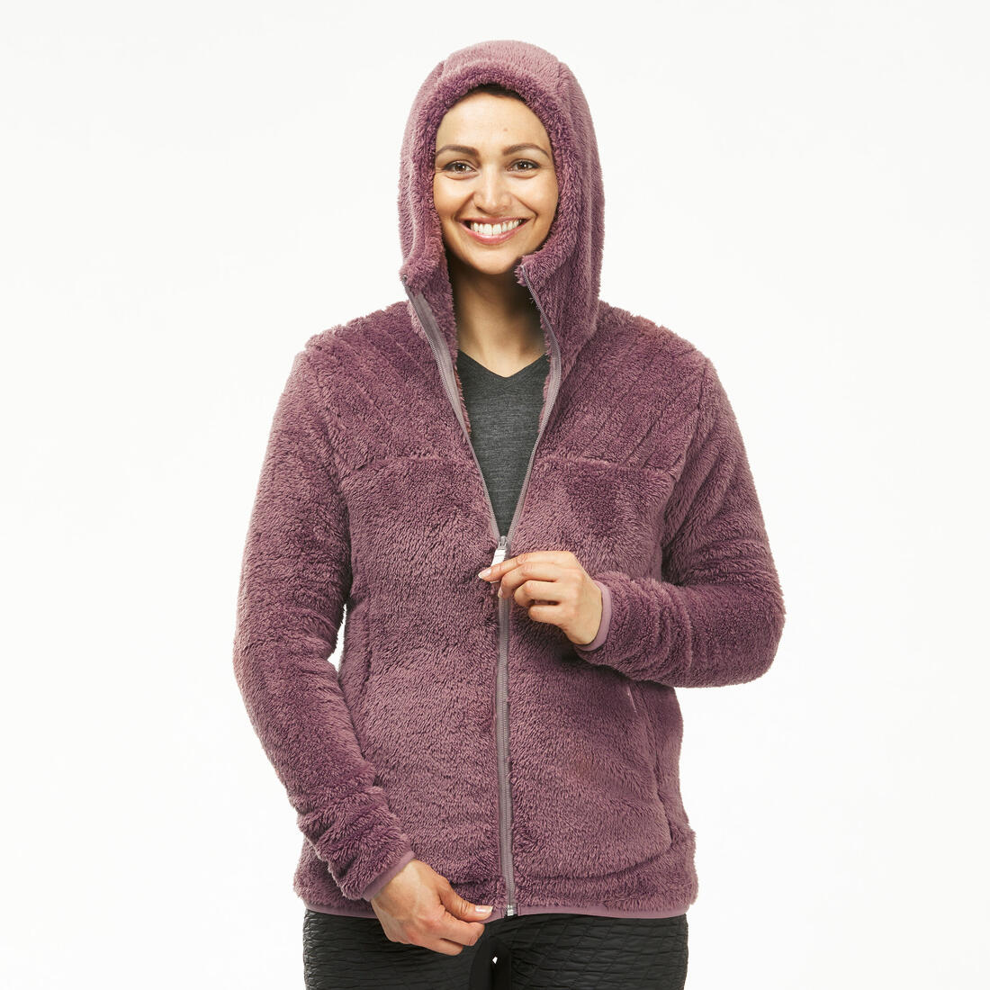 SH100 Women’s ultra-warm snow hiking fleece jacket