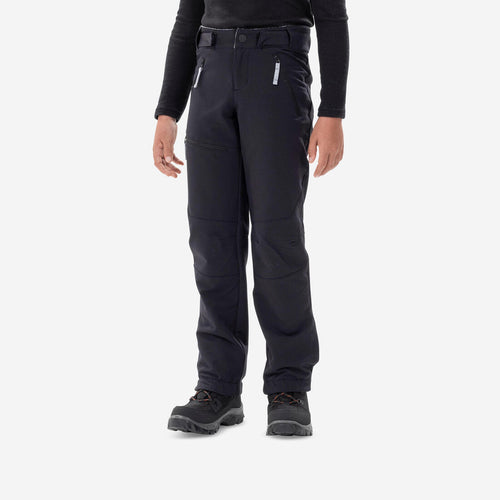 





Kids’ Warm Hiking Softshell Trousers - SH500 Mountain - Ages 7-15