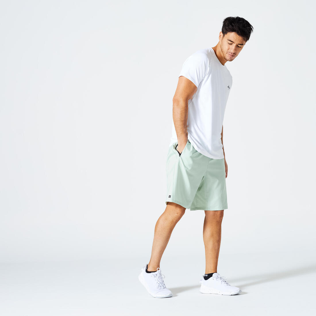 Men's Fitness Breathable Essential Crew Neck T-Shirt