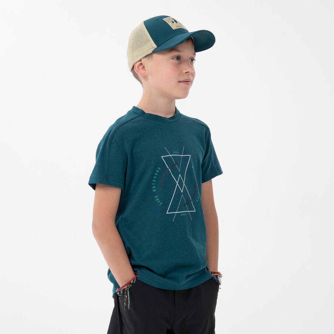 Kids’ Hiking T-Shirt - MH100 Aged 7-15