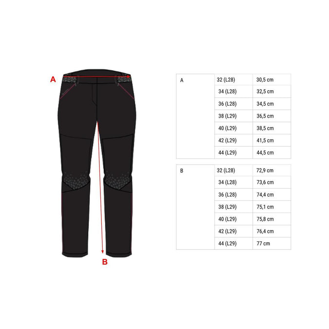 





Women's convertible mountain hiking trousers - MH550, photo 1 of 7