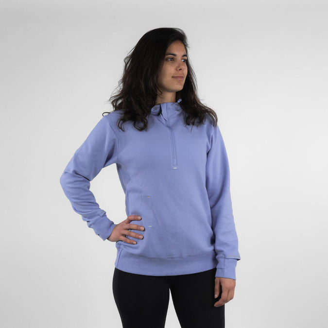 





Women's Running Hoodie-KIPRUN Run 500 Warm-Lilac pastel, photo 1 of 6