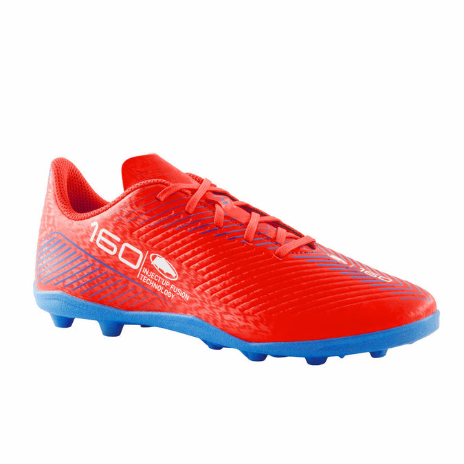 





Kids' Lace-Up Football Boots 160 AG/FG - Red, photo 1 of 10