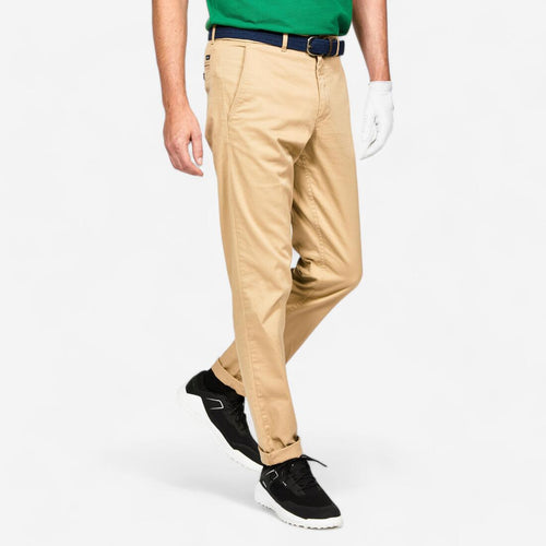 





Men's golf cotton chino trousers, MW500