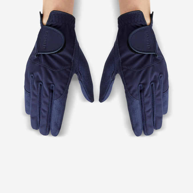 





Women’s rain golf gloves, RW navy blue, photo 1 of 5