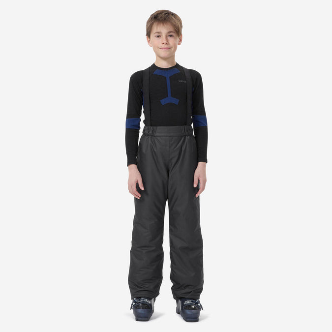 





KIDS’ WARM AND WATERPROOF SKI TROUSERS 100 DARK GREY, photo 1 of 6