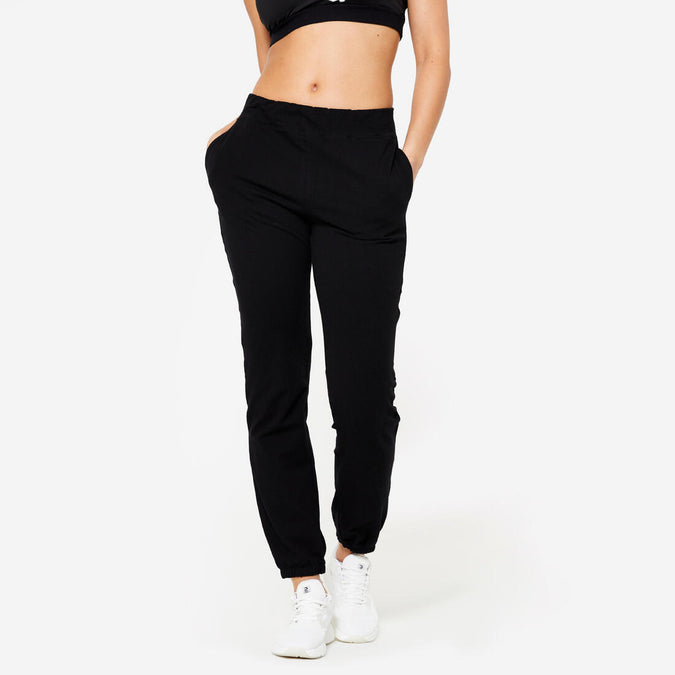 





Women's Fitness Jogging Bottoms 100 - Black, photo 1 of 6