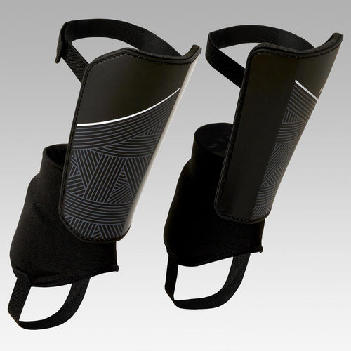 





Adult Football Shin Pads Essential 140 - Black