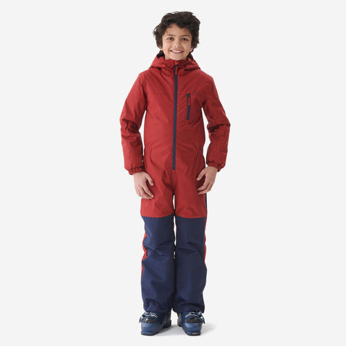 





Kids' Ski Suit - Maroon/Navy