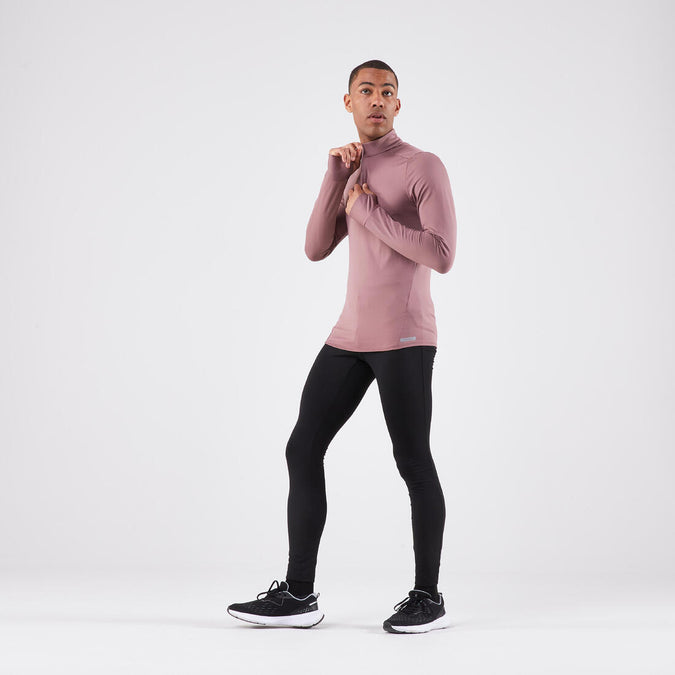 





Men's KIPRUN Run 100 Warm Running Tights - Black, photo 1 of 6