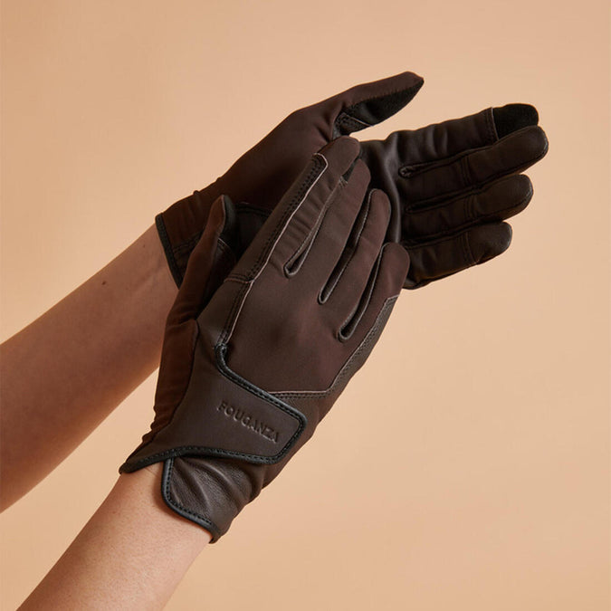 





Adult Horse Riding Gloves Classic - Caramel, photo 1 of 4