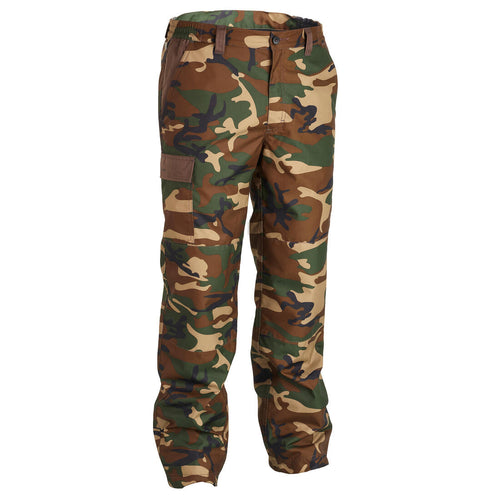 





WARM WATERPROOF HUNTING TROUSERS 100 - CAMO