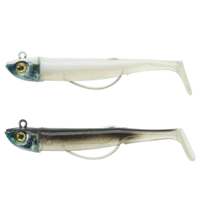 





Sea fishing Texan anchovy alosa ANCHO COMBO 70 6g - WHITE/BLACK BACK, photo 1 of 6