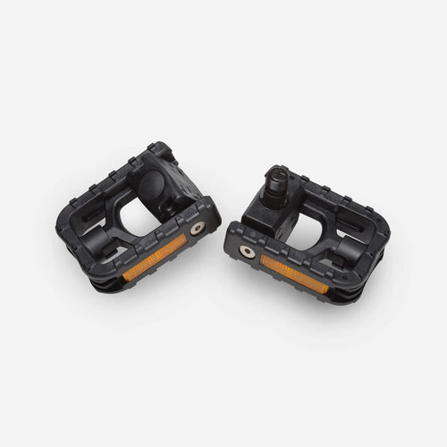 





City Bike Resin Folding Platform Pedals - Black