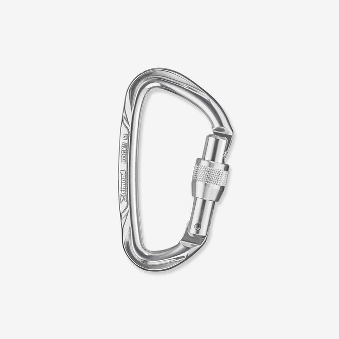 





CLIMBING AND MOUNTAINEERING SCREWGATE CARABINER - ROCKY M POLISHED, photo 1 of 5