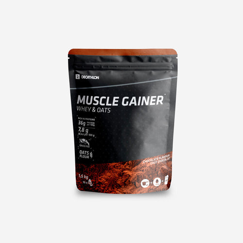 





MUSCLE GAINER CHOCOLAT WHEY & OAT 1.5kg