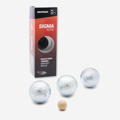 





3 Semi-Soft Competition Petanque Boules Sigma