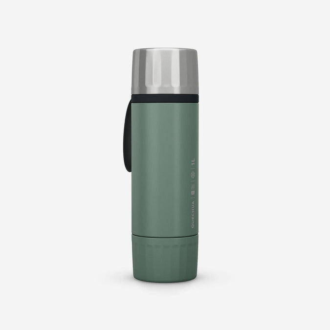 





1L insulated stain steel flask for hiking & camping 900, with instant stopper, photo 1 of 12