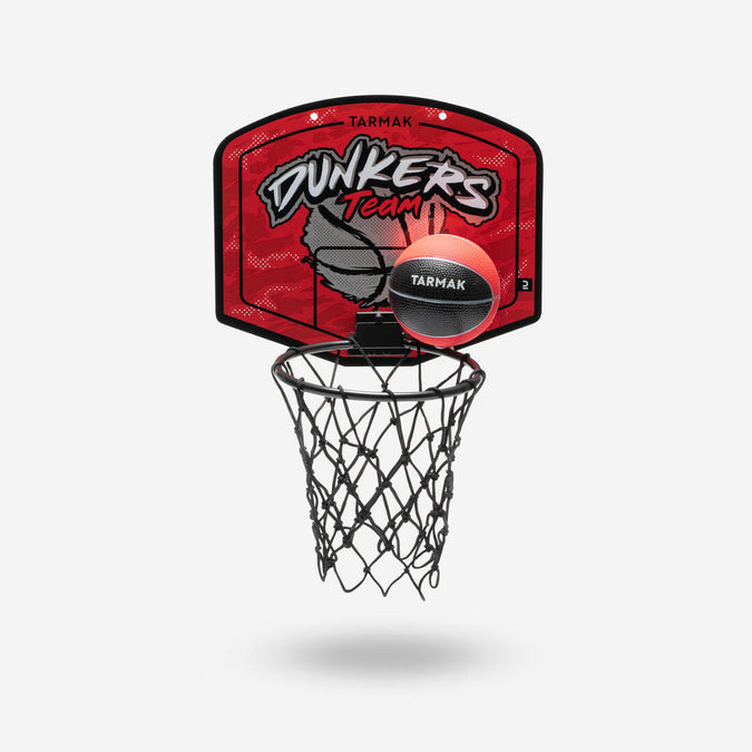 





Kids'/Adult Mini Basketball Hoop SK100 Dunkers - Red/Silver, photo 1 of 3