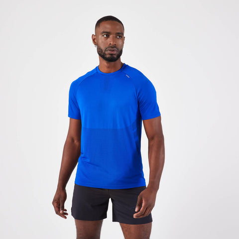 





Men's KIPRUN Run 500 Comfort seamless running T-shirt
