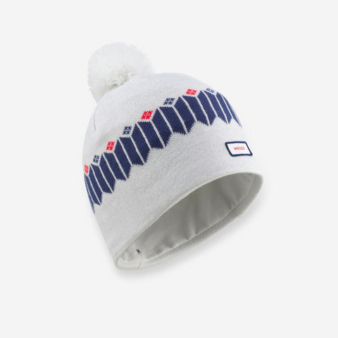 





ADULT SKI HAT - JACQUARD - BLUE WHITE