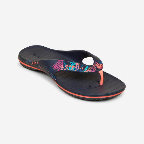 





Women’s Poolside Flip-Flops Tonga 500 Turquoise Blue