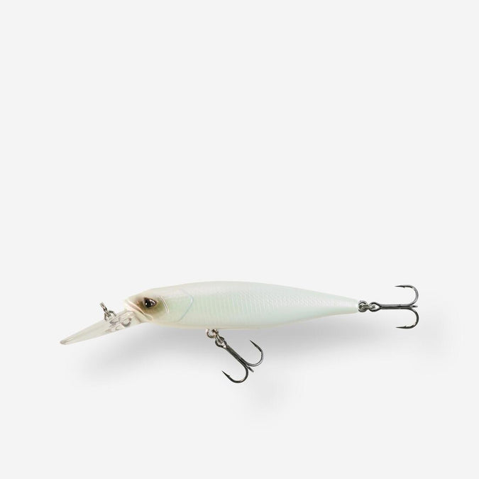 





MINNOW JERKBAIT HARD LURE WXM MNWDD 76 SP - WHITE, photo 1 of 4