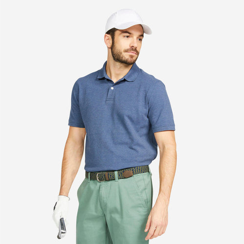 





Men's golf cotton short-sleeved polo shirt - MW500