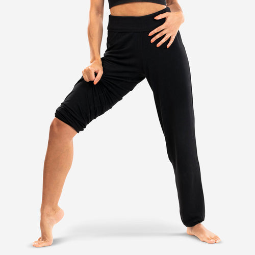 





Women's Loose Modern Dance Bottoms - Black