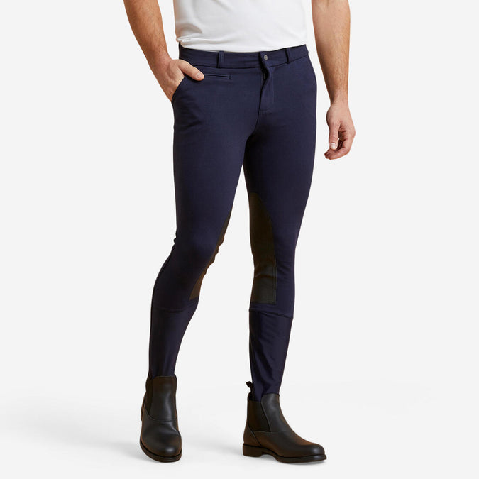 





140 Horse Riding Grippy Patch Jodhpurs - Navy, photo 1 of 6