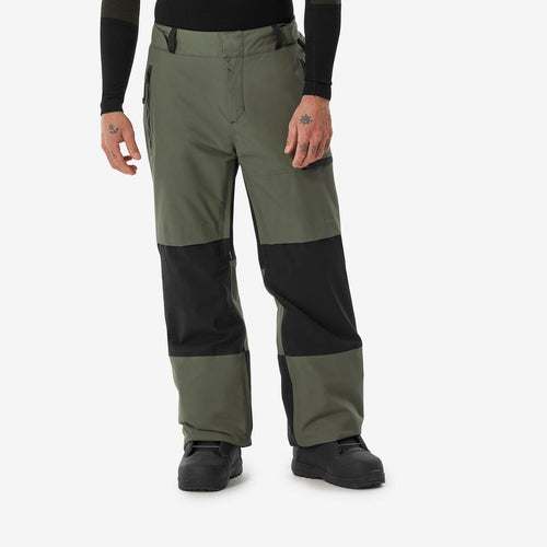 





Men's Warm and Waterproof Snowboard Trousers SNB 500-Camel