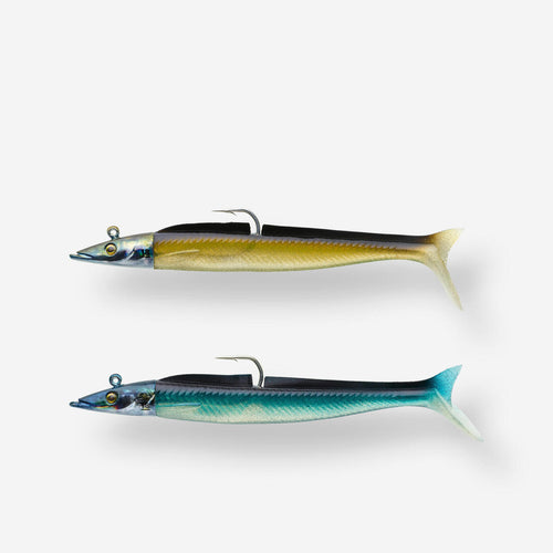 





Sand Eel Shad Soft Lure COMBO EELO 150 18 g AYU/BLUE