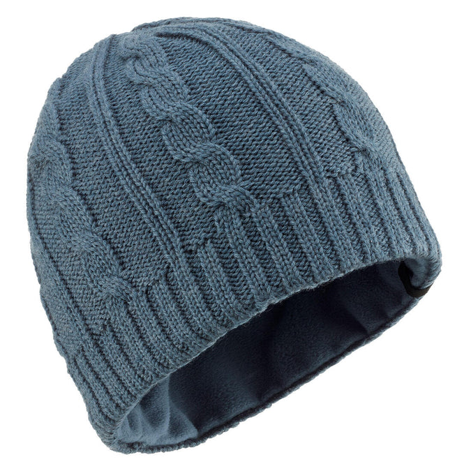 





Adult Ski Cable knit Wool Hat - Navy, photo 1 of 7