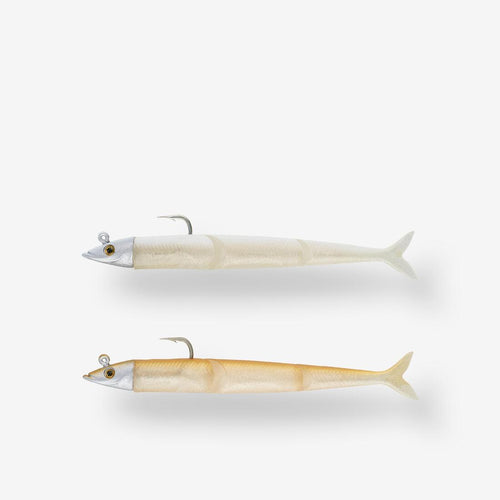 





COMBO Soft Lures Slug Sand Eel SLUGEELO 130 10 g Gold/White