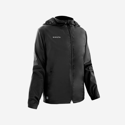 





Kids Unisex Waterproof Football Jacket By Kipsta In Black