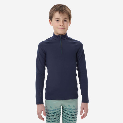 





Kids’ thermal ski base layer top - BL 500 1/2 zip