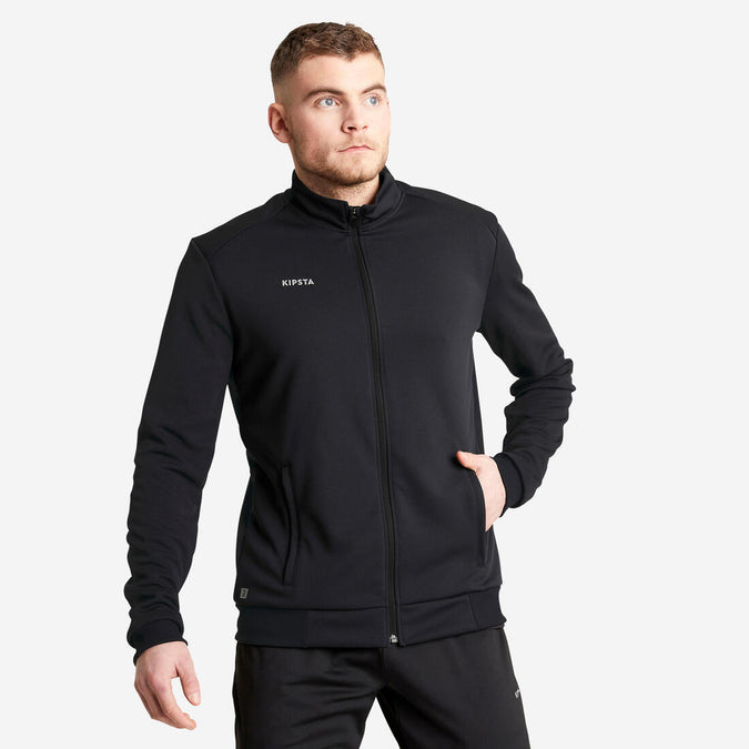 





Football Training Jacket Essential - Black/Grey, photo 1 of 6