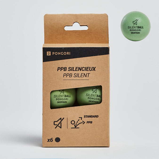 





Silent Foam Table Tennis Ball PPB 100 SILENT - Set of 6, photo 1 of 6