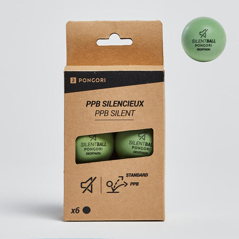 





Silent Foam Table Tennis Ball PPB 100 SILENT - Set of 6