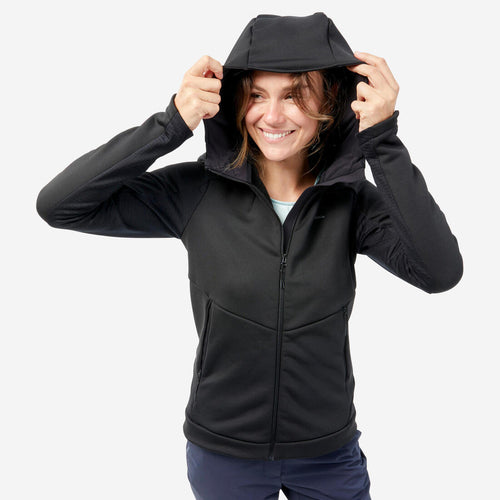 





Women’s Hiking Fleece Jacket - mh500 Hood