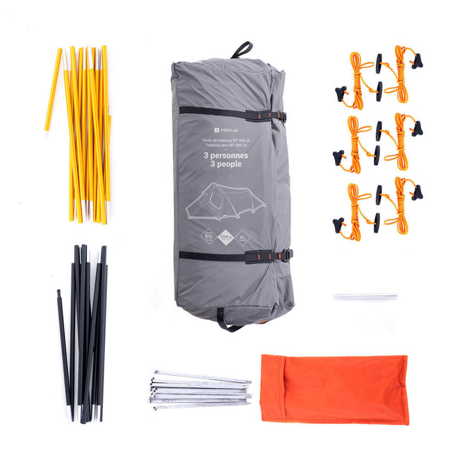 





Tunnel Trekking Tent - 3 person - MT900 Ultralight, photo 15 of 15