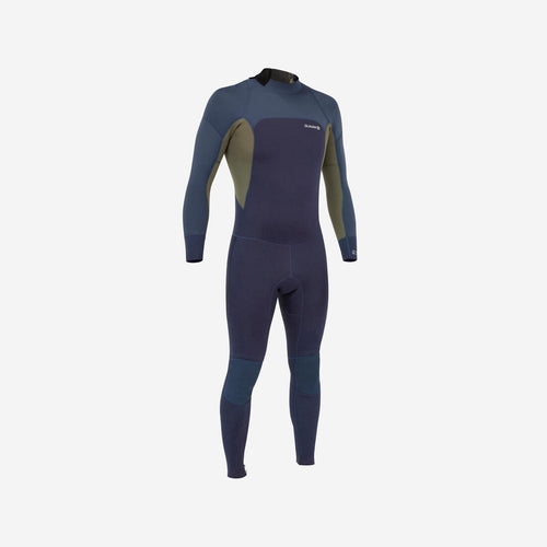 





Men's Surfing 3/2 mm Neoprene Wetsuit 500 - Blue Khaki