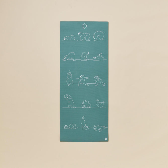 





Kids' Yoga Mat 150 cm ⨯ 60 cm ⨯ 5 mm - Khaki Bear, photo 1 of 6