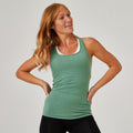 Women's Slim-Fit Fitness Crew-Neck Tank Top 500