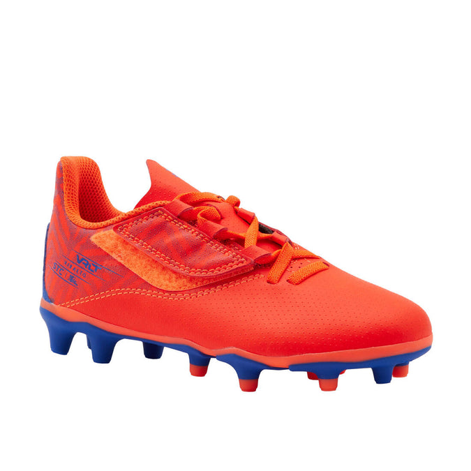 





Kids' Rip-Tab Football Boots Viralto I Easy FG - Orange/Blue, photo 1 of 8
