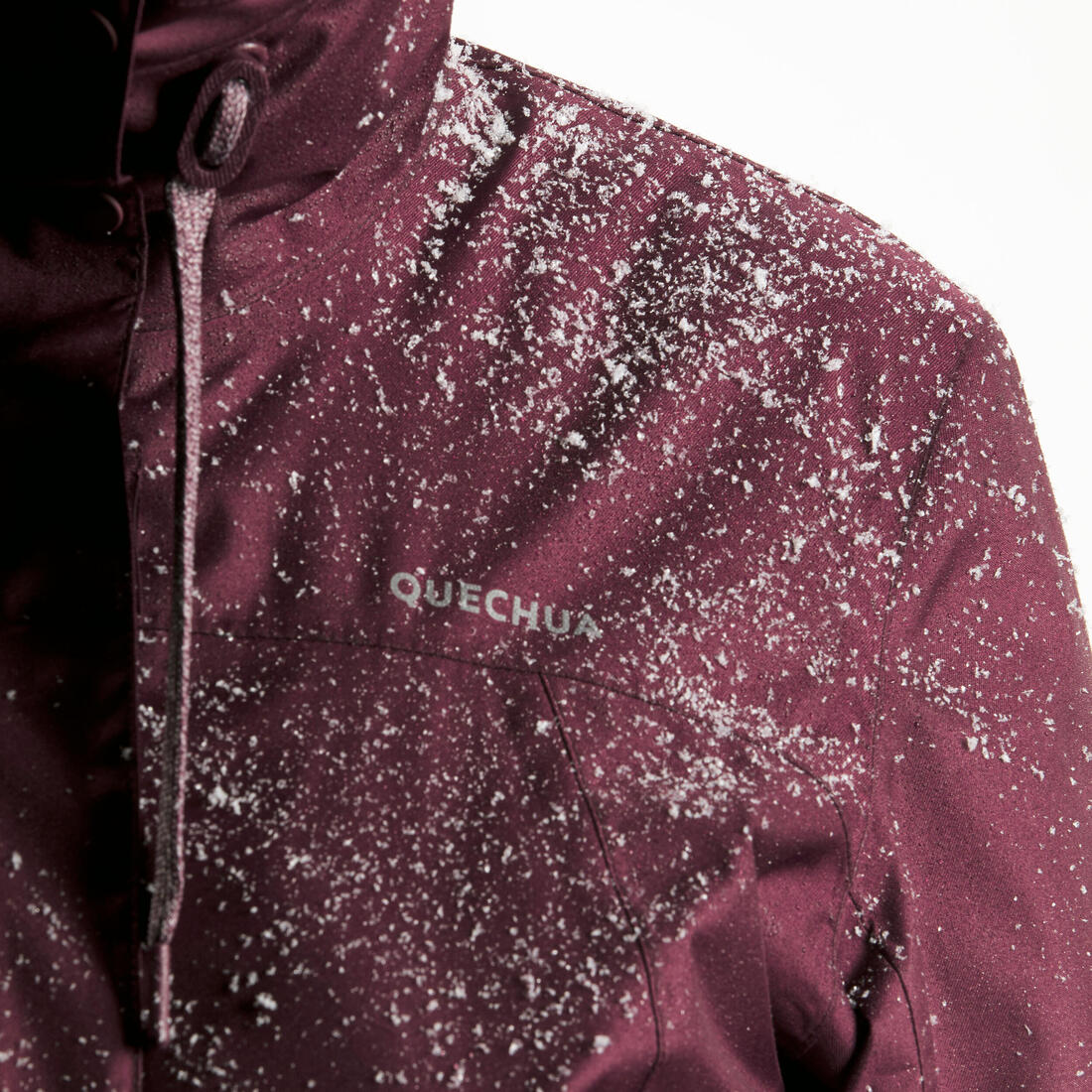 Women’s hiking waterproof winter jacket - SH500 -10°C