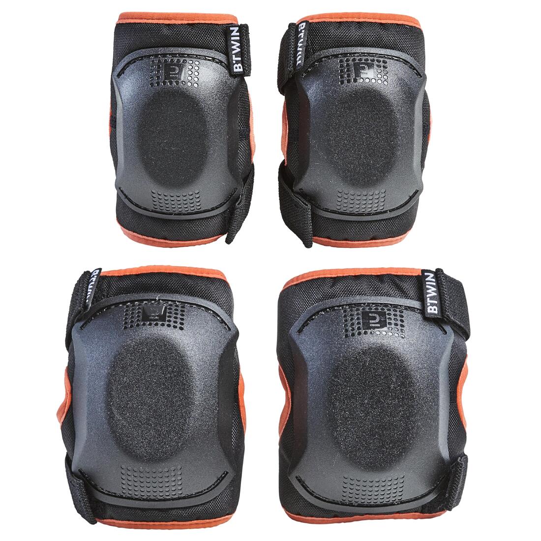 One Size Cycling Elbow and Knee Protectors Set 3-6 Years