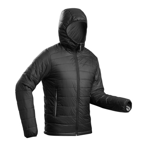 





Men's Synthetic Mountain Trekking Hooded Padded Jacket - MT100 - 5°C