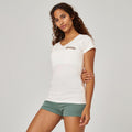 Women's Slim-Fit Fitness T-Shirt 500
